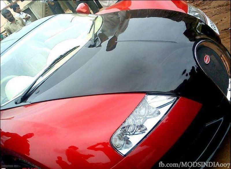 Отличная реплика Bugatti Veyron из Honda City (3 фото)