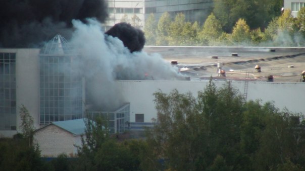 Солнечногорск в дыму (24 фото + 1 видео)