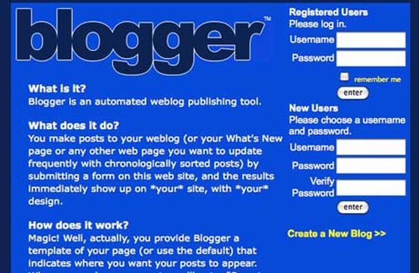 blogger.com (1999)