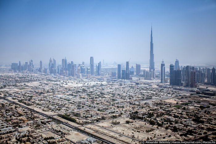 Дубаи с высоты птичьего полета (20 фото)