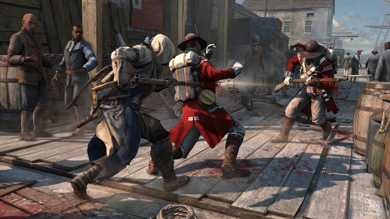 Скриншоты Assassin`s Creed 3 – ночью и днем (6 скринов)