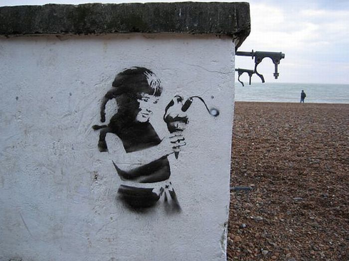 Работы Бэнкси (Banksy) (106 фото+текст)