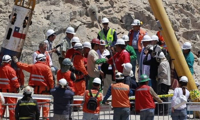 Счастливое завершение истории 33 чилийских шахтеров (33 фото+видео)    