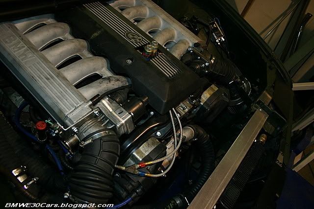 BMW E30 V12 twain turbo - баварская зажигалка (31 фото+2 видео)