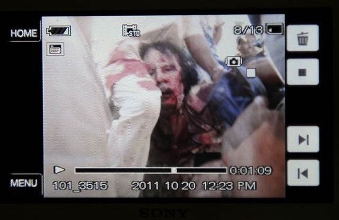 Муаммар Каддафи мертв (8 фото + 1 видео)