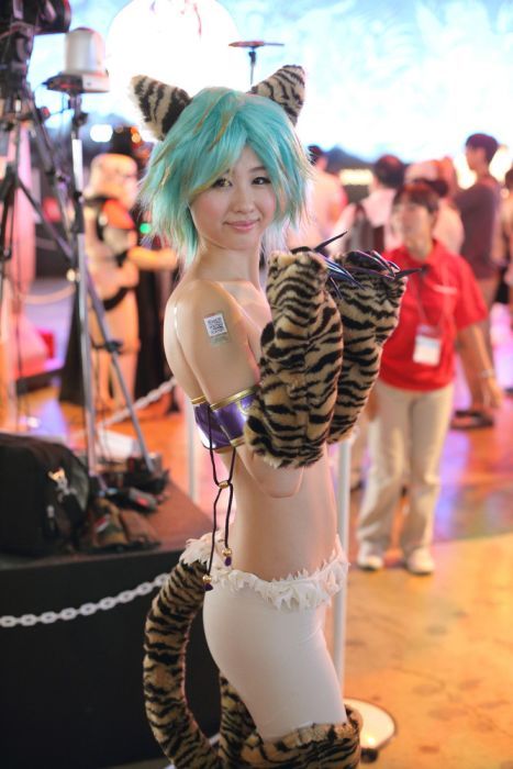 Фото японских девушек с Tokyo Game Show 2012