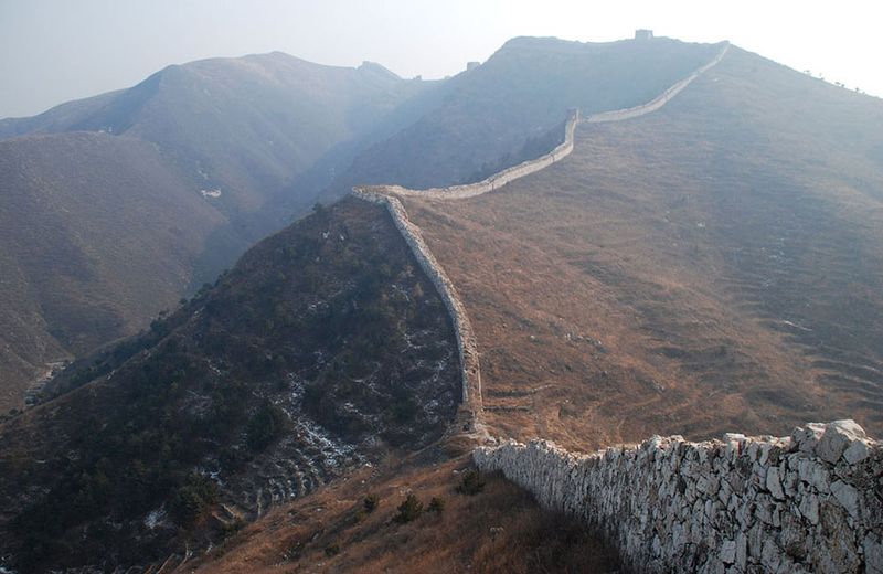 Руины Великой китайской стены (29 фото)