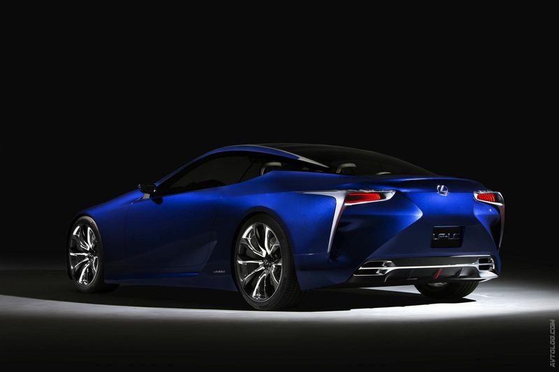 Новая модель LF-LC от Lexus представлена на AIMS 2012 (19 фото+видео)