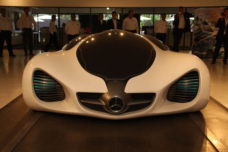 Сверхлегкий концепт из биоволокна от Mercedes-Benz (33 фото)