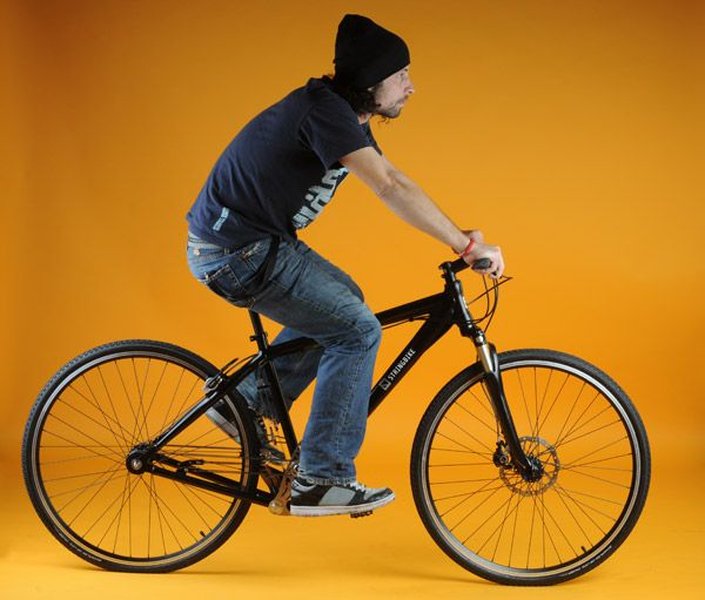 Stringbike - велосипед без цепи (4 фото + 2 видео)