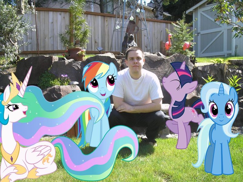 Фанаты My Little Pony прифотошопили любимцев в свою жизнь (23 фото)