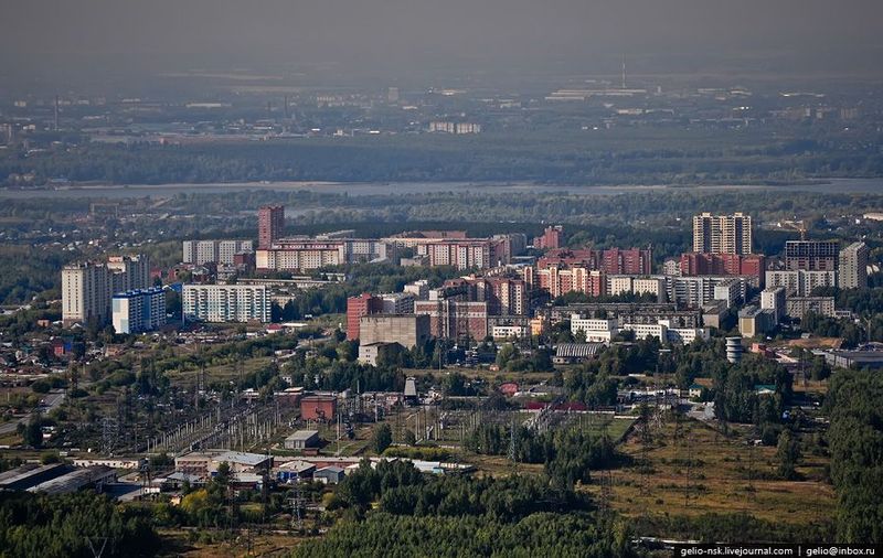 Новосибирск с вертолета (71 фото)