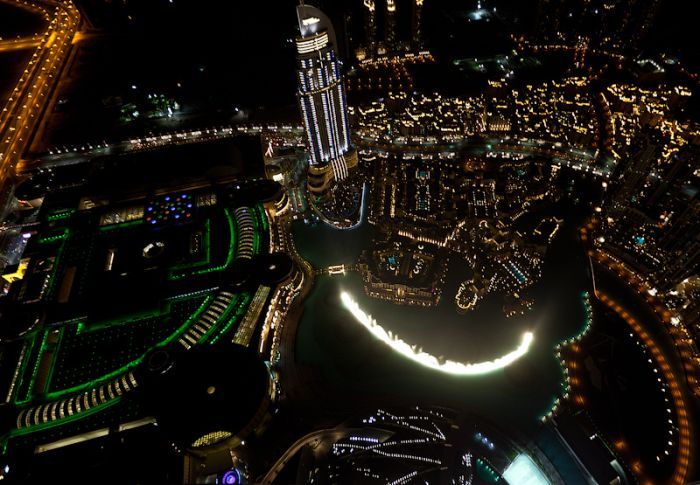Дубай ночью (13 фото)