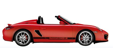 Лучшая открытая модель — Porsche Boxster Spyder. Два бугра за спинками сидений, отличающие версию Spyder <br> от базового Бокстера, напоминают, по мнению авторов Плейбоя, обводы женского бюста. Но и о том, что <br> новинка быстрее прежних модификаций, они тоже не забыли.