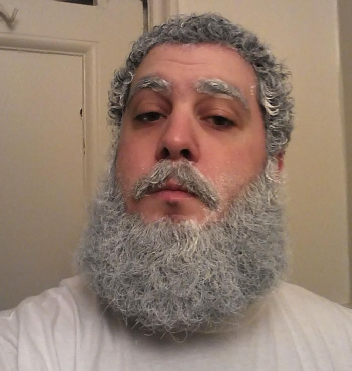 санта клаус, новый год, борода, дед мороз