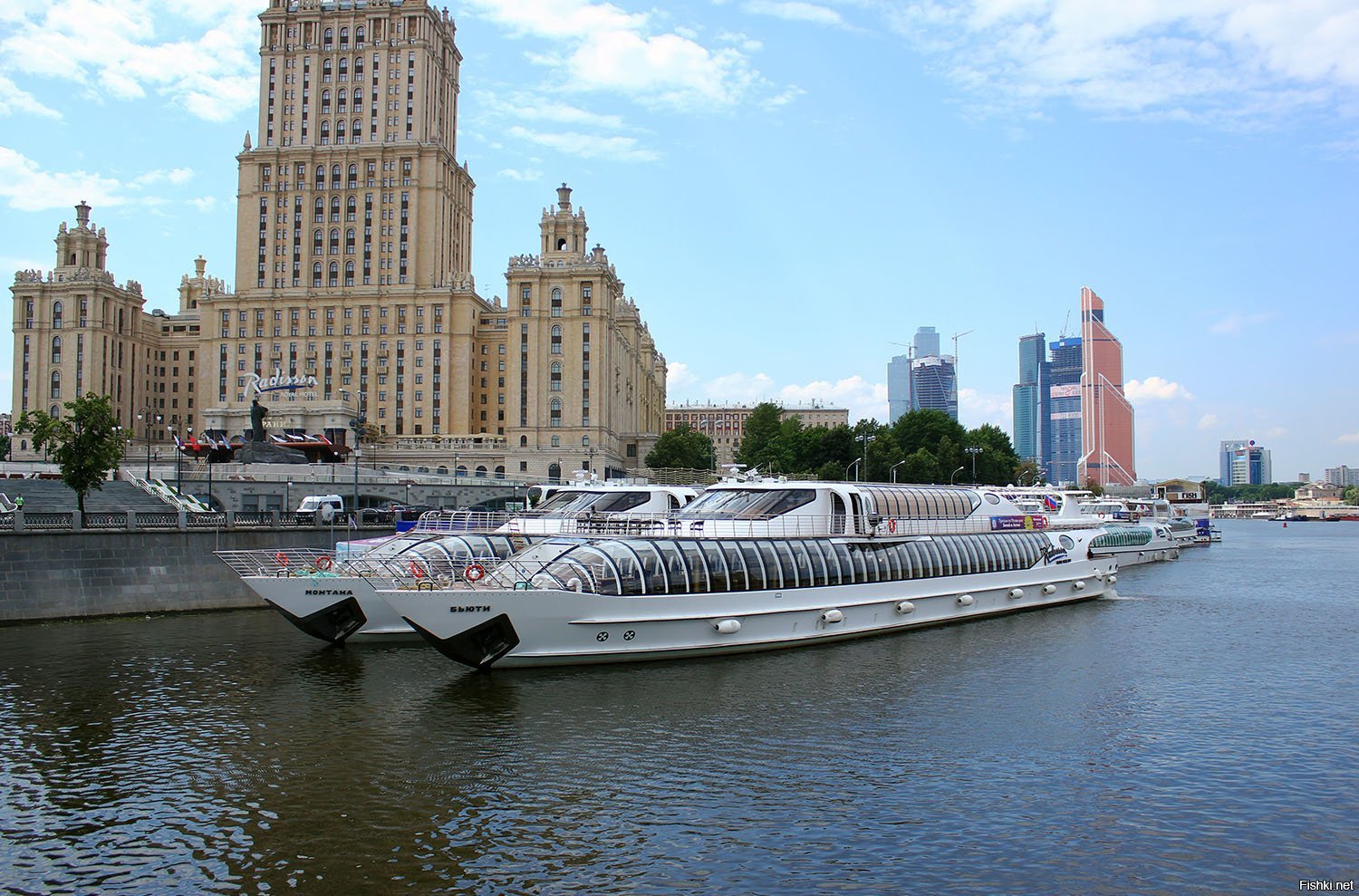 кораблики по москве реке