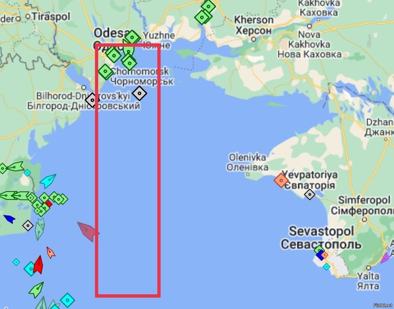 карта из россии в турцию